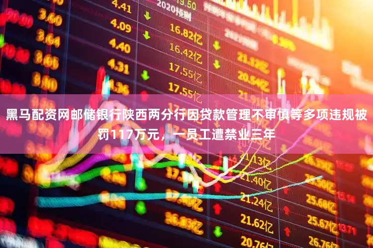 黑马配资网邮储银行陕西两分行因贷款管理不审慎等多项违规被罚117万元，一员工遭禁业三年
